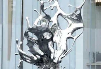 海浪紋雕塑常用，鋼管組合，不銹鋼海浪紋雕塑定價