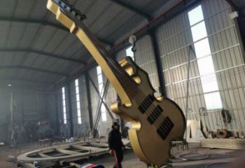 希望吉他雕塑