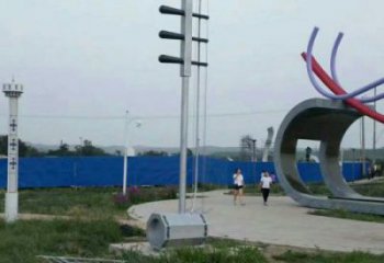 馬頭琴雕塑常用,酒店擺件,不銹鋼馬頭琴雕塑觀賞型