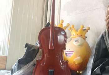 提琴雕塑選用，藝術雕塑，不銹鋼提琴雕塑標準