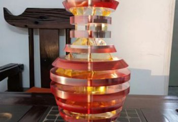 花瓶雕塑生產(chǎn)，廣場(chǎng)雕塑，異形花瓶雕塑展品