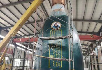 鑄造瓶子雕塑