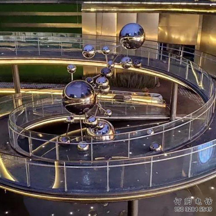 公園景觀雕塑，噴砂發光雕塑，鍛造工藝
