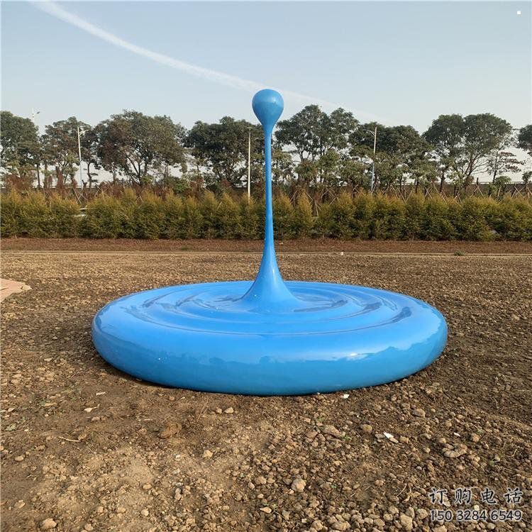 水滴雕塑制造，街景小品，景觀(guān)烤漆水滴雕塑優(yōu)價(jià)