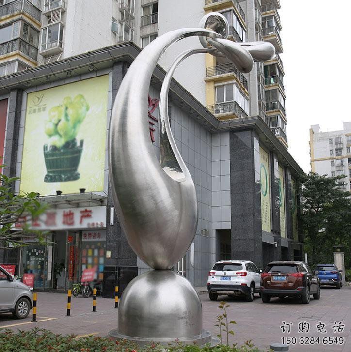 賓館水珠雕塑