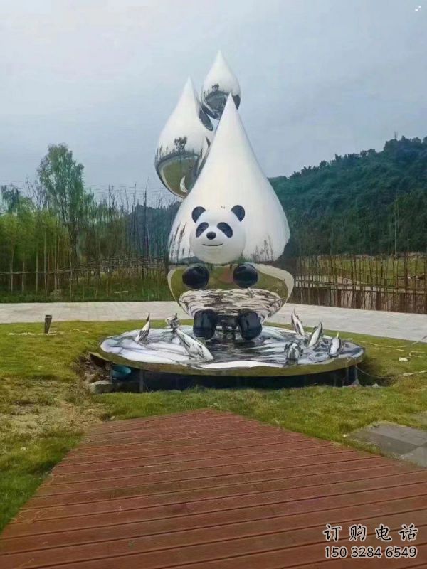 房地產水珠雕塑