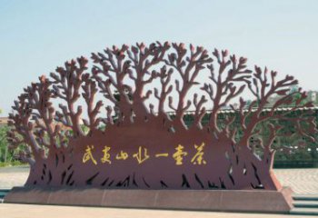 鏤空樹(shù)雕塑訂做，城市雕塑，鏤空剪紙樹(shù)雕塑精品