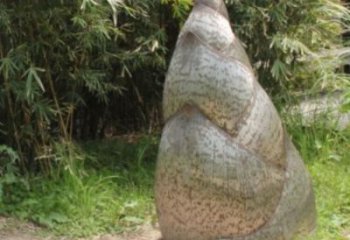 竹筍雕塑精選，街景小品，不銹鋼竹筍雕塑指用廠家