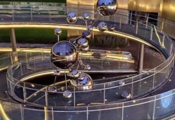 公園景觀雕塑，噴砂發光雕塑，鍛造工藝