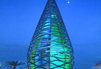 水滴雕塑訂做，城市裝飾，庭院鏤空水滴雕塑展品