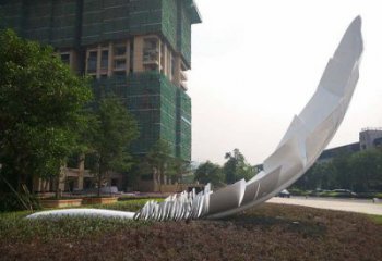 羽毛雕塑