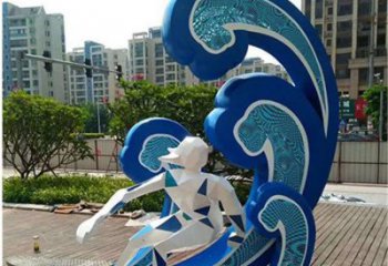 街道云彩雕塑