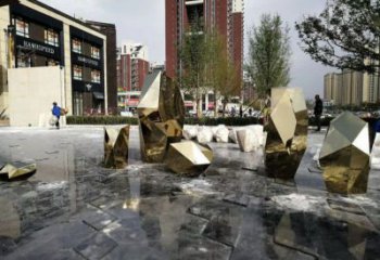 景觀鵝卵石雕塑