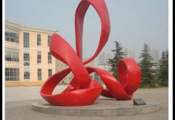 校園絲帶雕塑