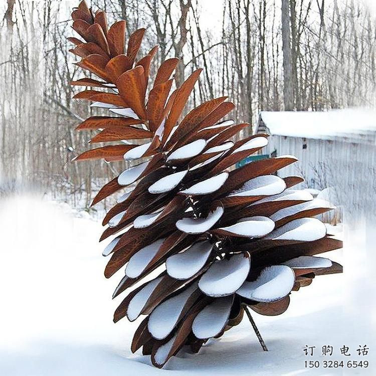 現代花環雕塑