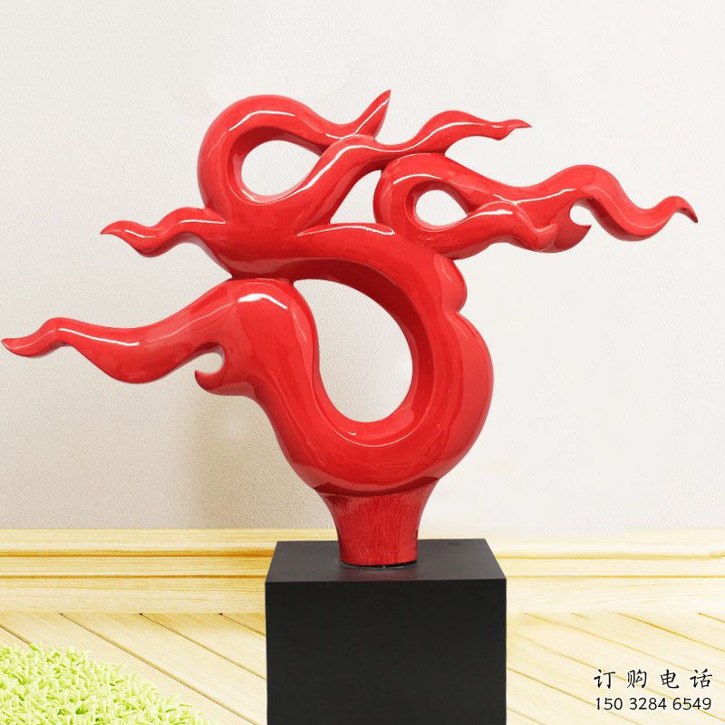 酒店火焰雕塑