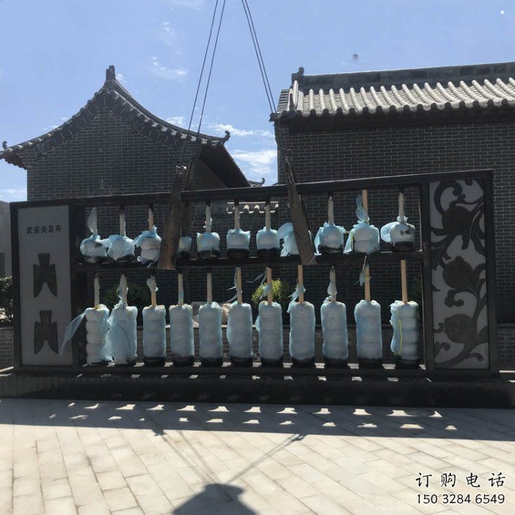 園林算盤雕塑
