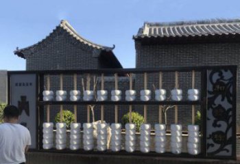 算盤雕塑