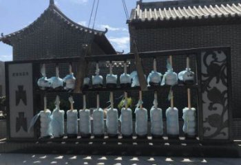 現代珠算雕塑廠家