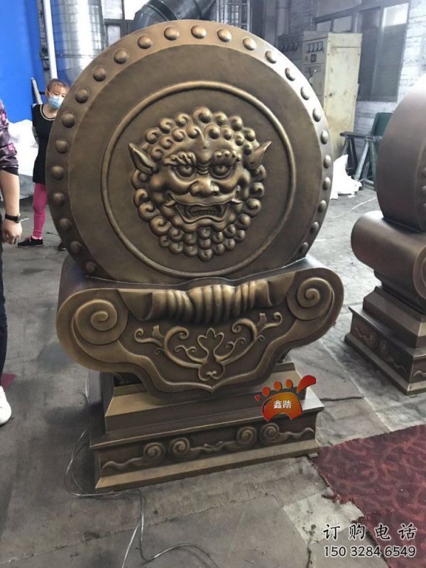 抱箍雕塑制造商，城區小品，銅抱箍雕塑制作定制