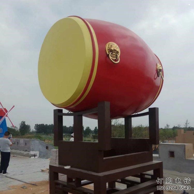 歐式戰鼓雕塑