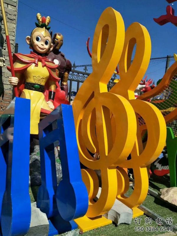 農(nóng)村音符雕塑