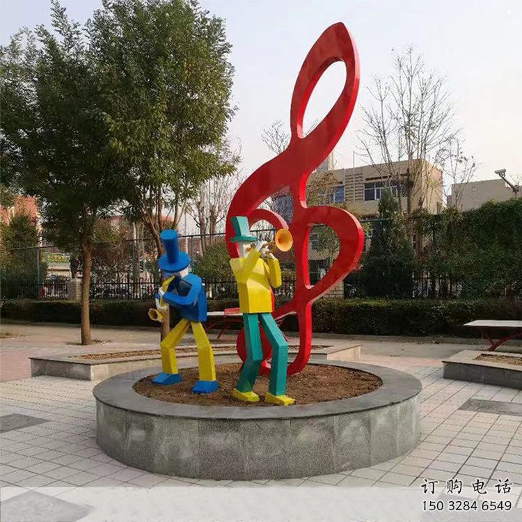音樂符號雕塑常用，景觀概念，景觀音樂符號雕塑擺件
