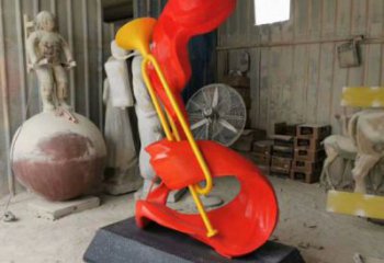 創(chuàng)意號(hào)角雕塑