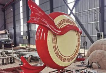 仿真戰鼓雕塑