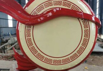 幾何戰(zhàn)鼓雕塑