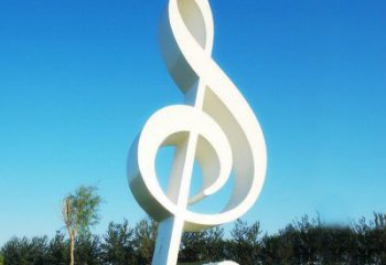 音樂符號雕塑定價，景觀雕塑，園林音樂雕塑擺件批發