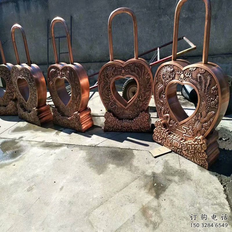 商場鎖子雕塑常用，公園小品，鎖子雕塑生產商