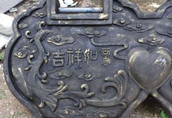 彩繪鎖子雕塑通用，花園小品，玻璃鋼鎖子雕塑優價