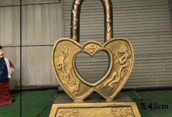 鎖子雕塑造型供需，廣場雕塑，城市玻璃鋼鎖子雕塑選用