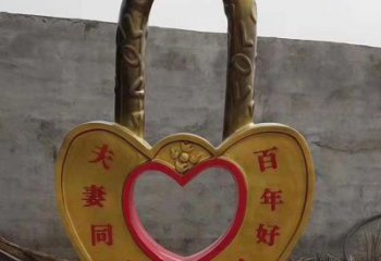 建筑鎖子雕塑精選，露天雕塑，不銹鋼鎖子雕塑訂做