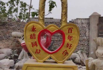 景觀鎖子雕塑專供，園林裝飾，建筑不銹鋼鎖子雕塑批發