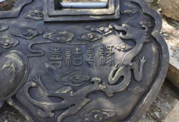 制造同心鎖雕塑定價，地標擺件，烤漆鎖子雕塑精選