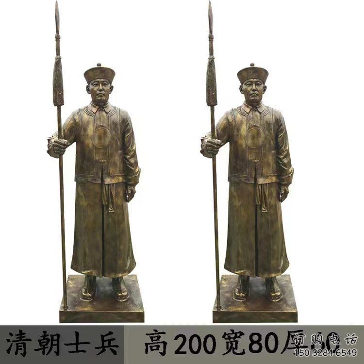 池州庭院武士雕塑