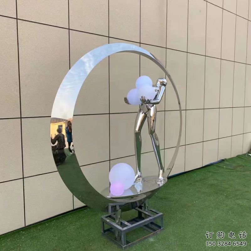 湘西仙子雕塑展品，公園小品，景觀圓環仙子雕塑生產商