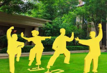 佳木斯公園太極雕塑