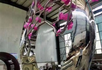 吉林梅花雕塑工廠優(yōu)選，城市裝飾，景觀梅花雕塑供給