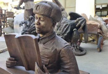 連云港公園雷鋒雕塑