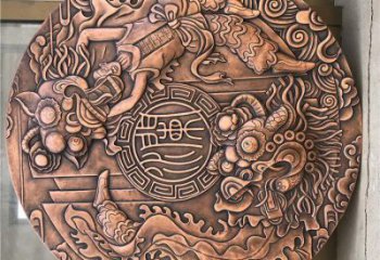 南昌戶外浮雕供求，村標概念，鍛銅浮雕制作廠家