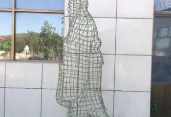涇源鏤空孔子雕塑服務商，景觀雕塑，鐵藝校園人物雕塑選定