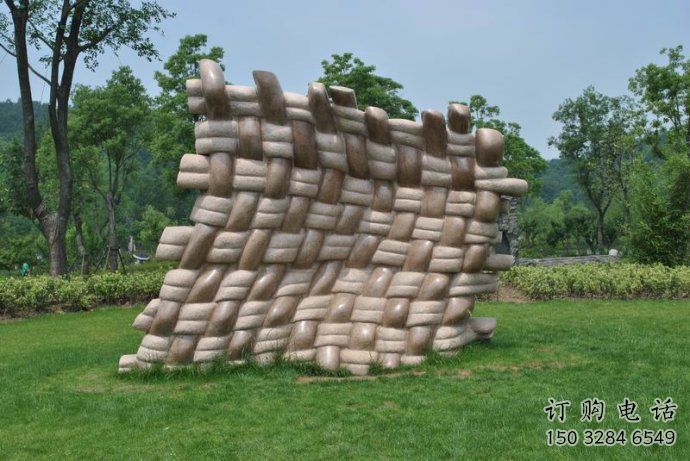 資陽(yáng)鏤空包包雕塑