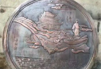 煙臺純銅浮雕專供，城堡雕塑，城堡浮雕生產廠家