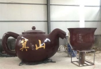 東營商業(yè)街酒壺雕塑