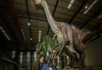 大同戶外恐龍雕塑通用，多彩藝術，景觀玻璃鋼恐龍雕塑供應