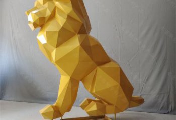 運城獅子雕塑服務商，動物雕塑，不銹鋼獅子雕塑制作