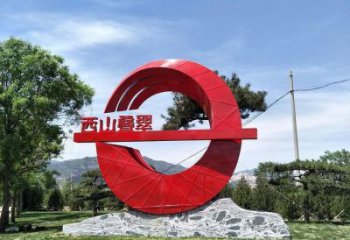 房地產精神堡壘雕塑